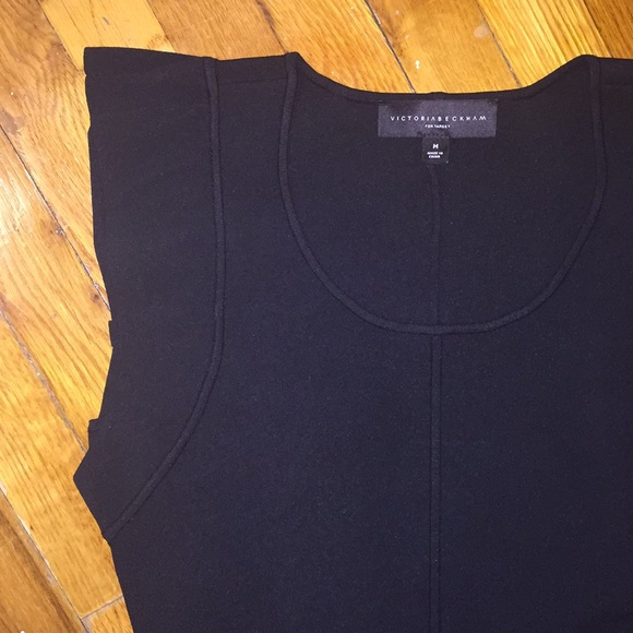 NWT Victoria Beckham Target Ruffle Sleeve Dress - Picture 5 of 8